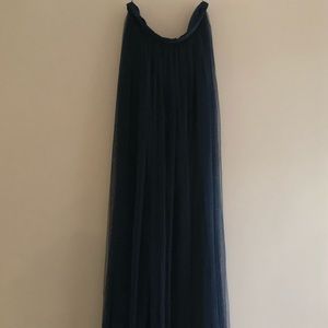 Weddington Way (4) navy blue maxi skirt
